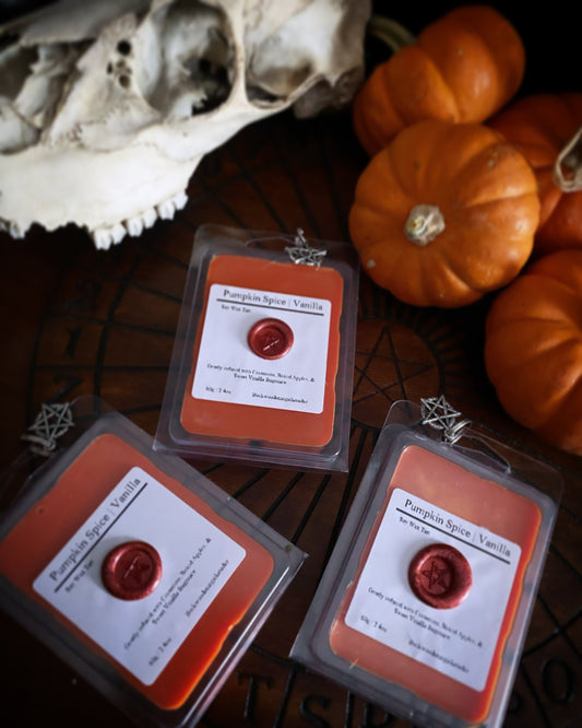 Pumpkin Spice and Vanilla Wax Tarts