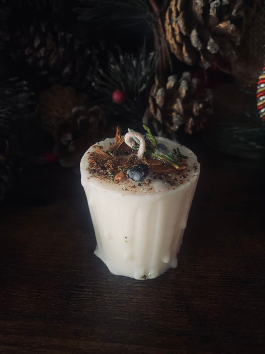 Yuletide Blessings Votive Candle