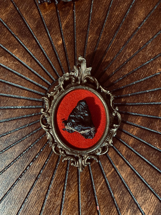 Carrion Crow Framed Heart