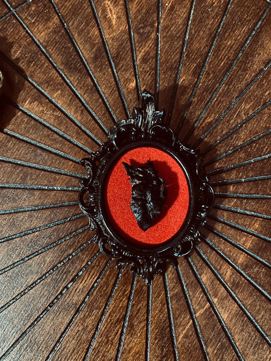 Carrion Crow Frames Heart